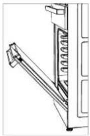 Chef CFG505WB - To remove the inner door glass for cleaning - 2