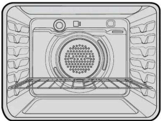 Chef CFG505WB - Electric oven fan forced baking - 1