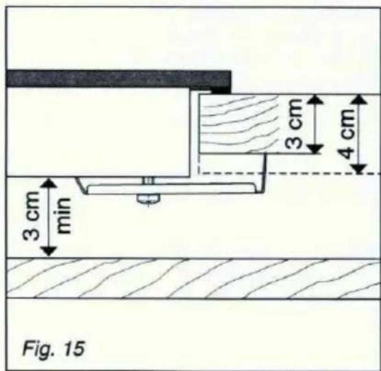 SVAN SVEC3BF-2 - SETTLING THE HOB FOR INSTALLATION - 2