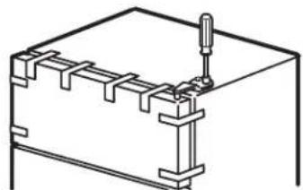 GE TBX18IADCC - REMOVE THE FREEZER DOOR - 2