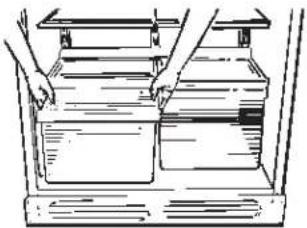 GE TBT21JABAA - Two Drawers (on some models) - 1
