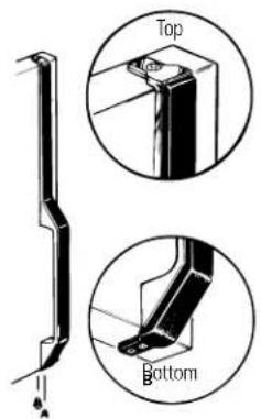 GE TBX18CIBWW - Transfer Freezer Door Handle - 1