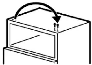 GE GTT18FBMCC - REMOVE THE FROZEN FOOD COMPARTMENT DOOR (CONT.) - 1