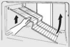 GE GTH18CCEBB - About the freezer compartment shelves. - 2