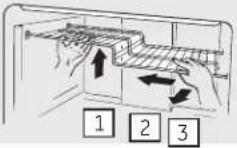 GE GTH18CCEBB - About the freezer compartment shelves. - 1