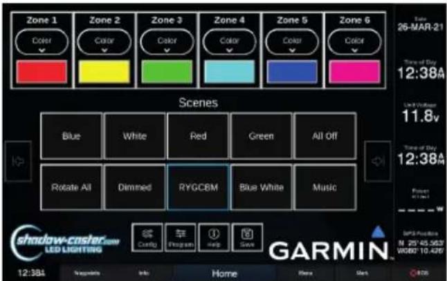 Shadow-Caster SCM-MFD-LC-KIT - SHADOW-CASTER® LIGHTING HOME SCREEN - 2