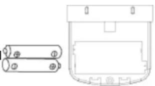 Infiniton CSTT-4550 - Replacement of remote controller battery - 1