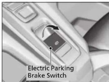 Honda Clarity Fuel Cell (2017) - Parking Brake - 1