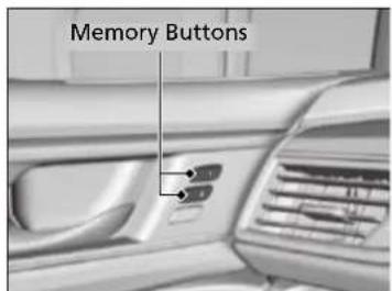 Honda Clarity Fuel Cell (2017) - Recalling the Stored Position - 1