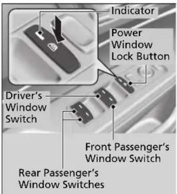 Honda Clarity Fuel Cell (2017) - Opening/Closing Windows with Auto-Open/Close Function - 1