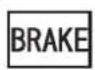 Honda Clarity Fuel Cell (2017) - If the Brake System Indicator (Red) Comes On or Blinks at the Same Time When the Brake System Indicator (Amber) Comes On - 1