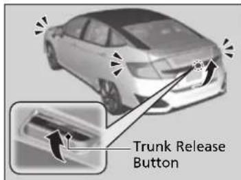 Honda Clarity Fuel Cell (2017) - ■Unlocking the doors and trunk - 2