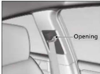Honda Clarity Fuel Cell (2017) - Cleaning Seat Belts - 1