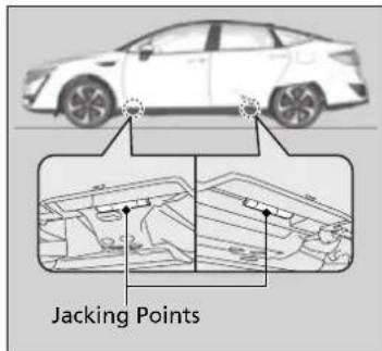 Honda Clarity Fuel Cell (2017) - Handling of the Jack - 1