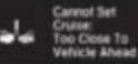 Honda Clarity Fuel Cell (2017) - Driver Information Interface Warning and Information Messages - 45