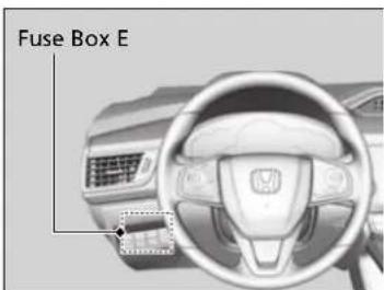Honda Clarity Fuel Cell (2017) - Fuse Box E - 1