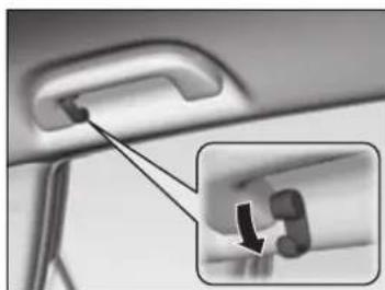 Honda Clarity Fuel Cell (2017) - Coat Hook - 1