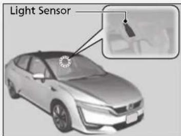Honda Clarity Fuel Cell (2017) - ▶▶Automatic Operation (automatic lighting control) - 1