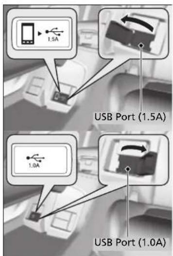 Honda Clarity Fuel Cell (2017) - USB Ports - 1