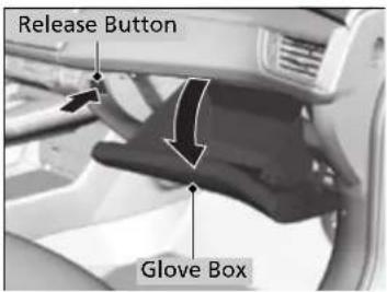 Honda Clarity Fuel Cell (2017) - Glove Box - 1