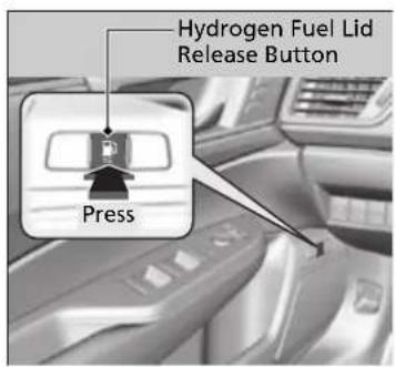 Honda Clarity Fuel Cell (2017) - How to Refuel - 1