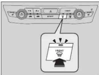 Honda Clarity Fuel Cell (2017) - Defrosting the Windshield and Windows - 1