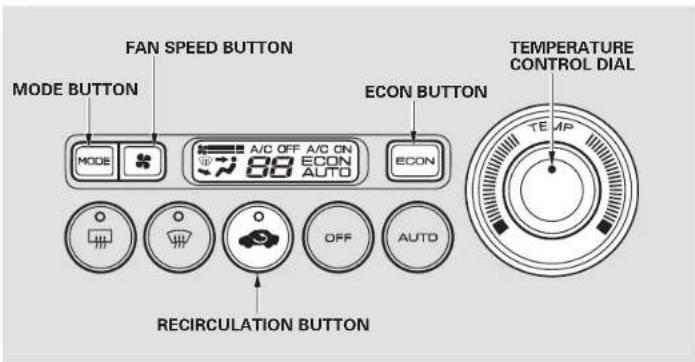 Honda Insight (2003) - Climate Control System - 1