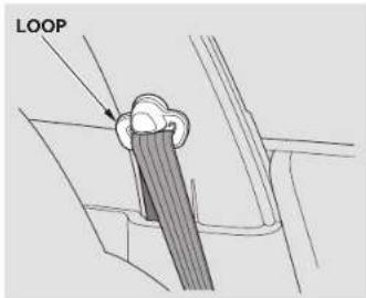 Honda Insight (2003) - Seat Belts - 1