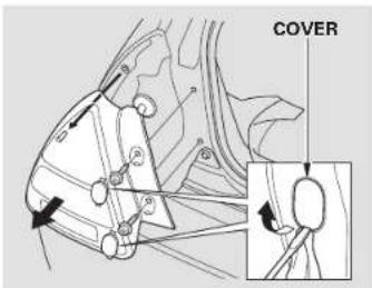 Honda Insight (2003) - Replacing Rear Bulbs - 2
