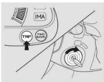 Honda Insight (2003) - Tachometer - 2