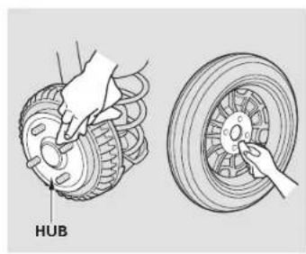 Honda Insight (2003) - Changing a Flat Tire - 1