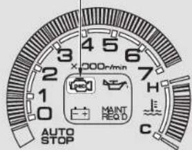 Honda Insight (2003) - Malfunction Indicator Lamp - 1