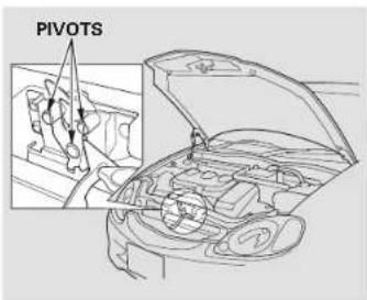 Honda Insight (2003) - Hood Latch - 1