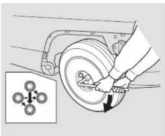 Honda Insight (2003) - Changing a Flat Tire - 1