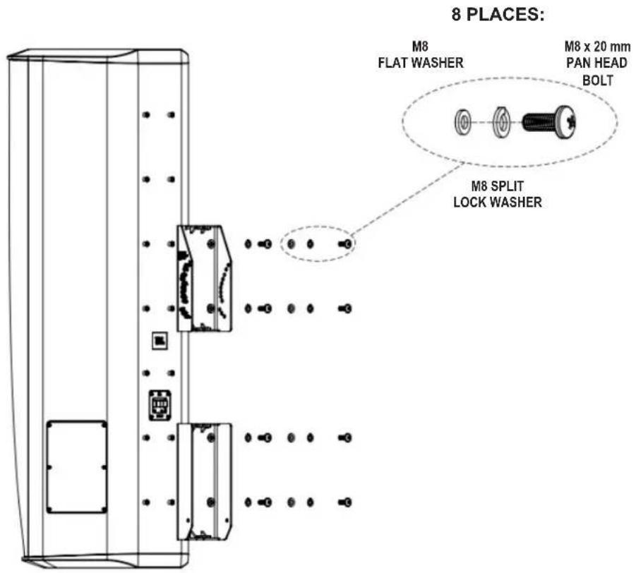 JBL CBT1000E - CAUTION: Installation must be done by qualified persons using safe rigging standards. - 3