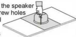 OWI AMP-R2SIC51 - The Quick and Easy Way to Install the OWI TB (Tile Bridge) and the Backcan Enclosure with a 6-1/2" or 5-1/4" OWI In-Ceiling Speaker. - 6