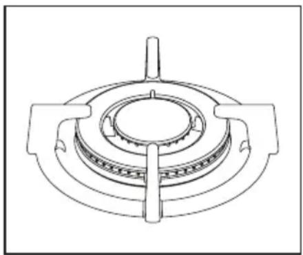 SVAN SVK5302GBW - Wok Burner Use \* - 1