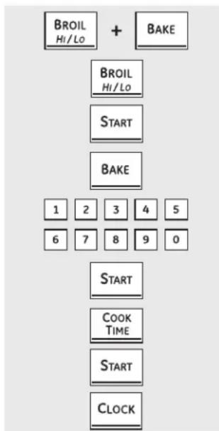 Adora JB855DPWW - How to Set for Regular Baking/Roasting - 1