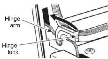 Adora JB755BJTS - To replace the door: - 1