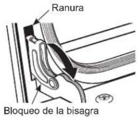 Adora JB755BJTS - Para retirar la puerta: - 1