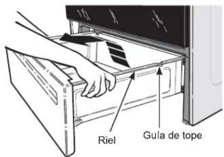 Adora JB755BJTS - Para volver a colocar el cajón: - 1