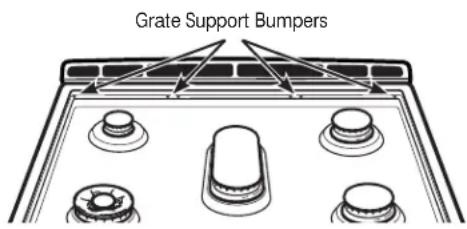 Adora JGB760EEFES - Grate Support Bumpers - 1