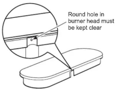 Adora JGB720BEJTS - Cleaning the Burner Heads - 1