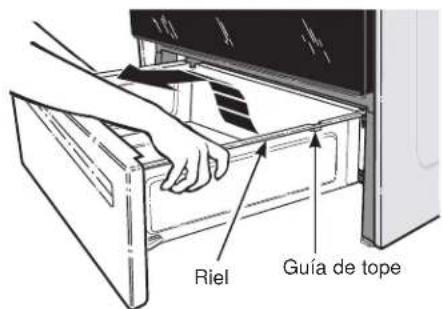Adora JB755DJWW - Para volver a colocar el cajón: - 1