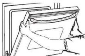 Adora JB755DJBB - Para retirar la puerta: - 2
