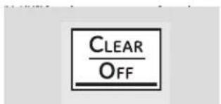CLEAR OFF
