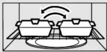 Adora HDM1853GL - How to Use the Shelf When Microwaving - 6