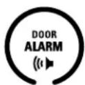 GE ZISW420DM - Door Alarm: - 1