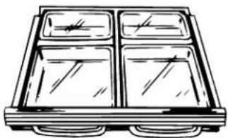 GE Profile TFJ28PFDAA - QUICK-SERVE SHELF WITH SERVING DISHES - 2