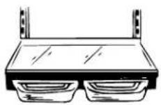 GE Profile TFJ28PFDAA - QUICK-SERVE SHELF WITH SERVING DISHES - 1